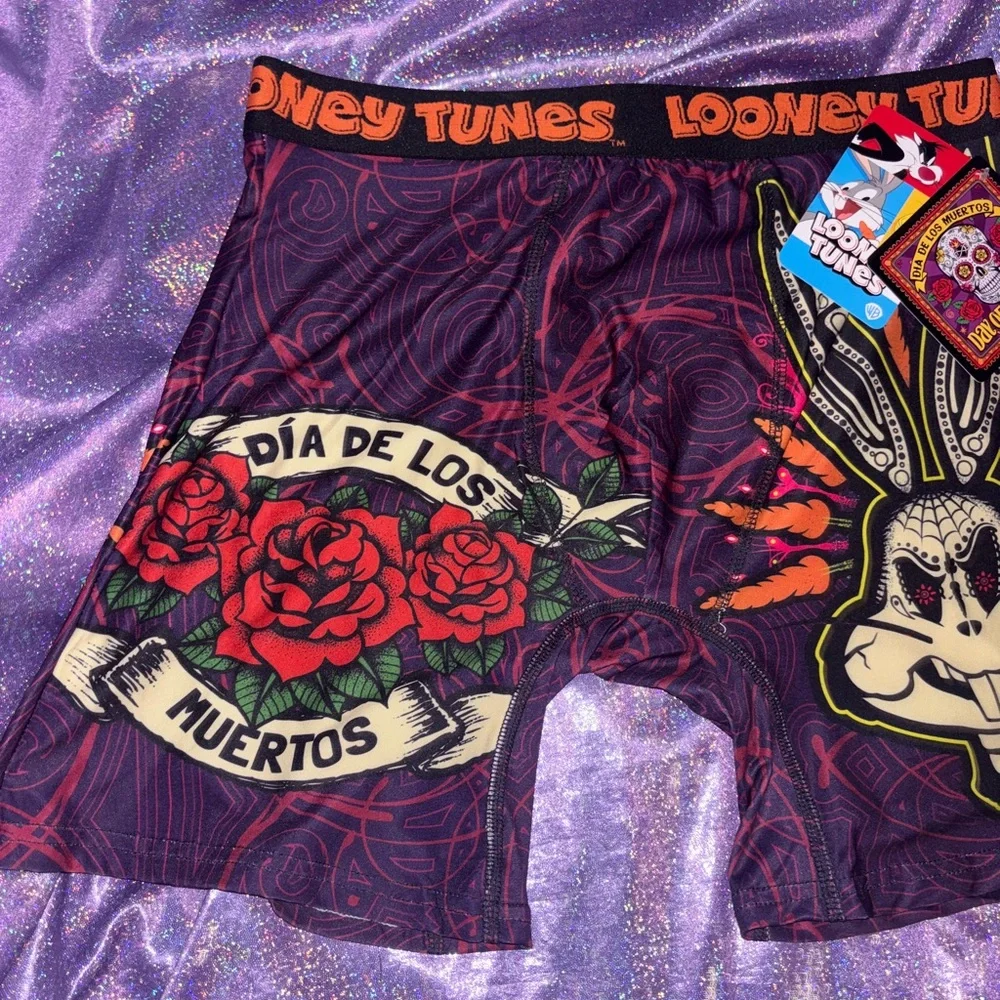 Looney Tunes Dia De Los Muertos Boxers
